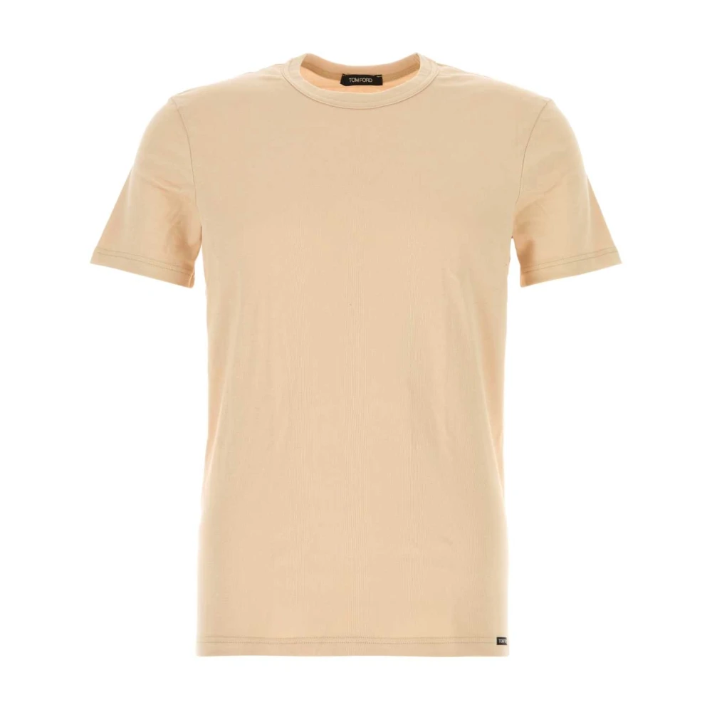 Tom Ford T-shirt uit de 'Underwear' collectie Beige Heren