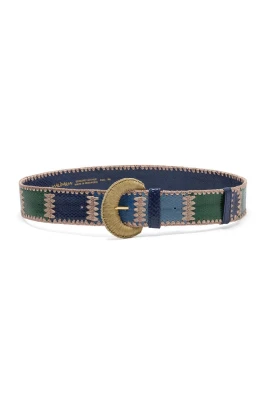 Patchwork Thread Belt