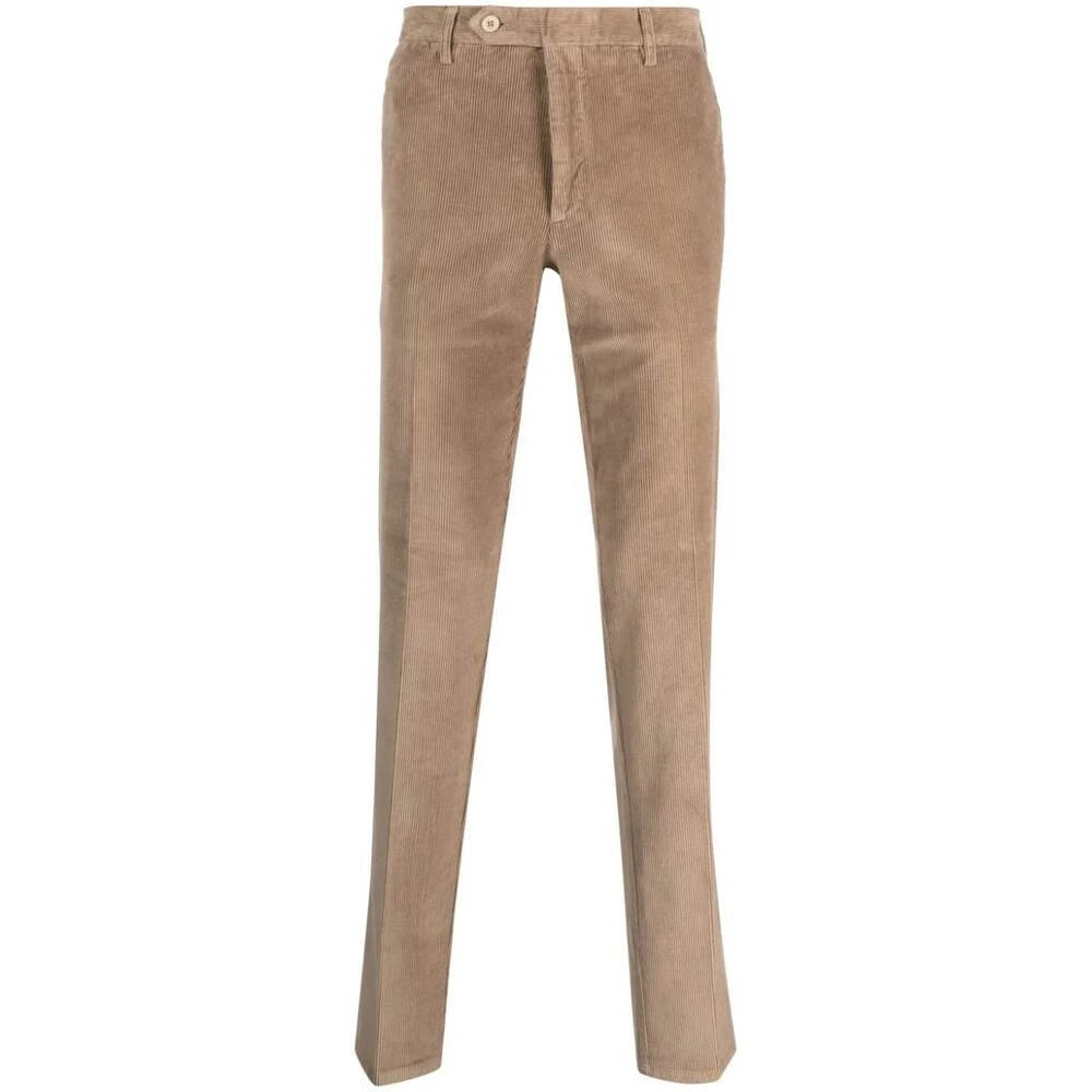 Rota Slim-fit Trousers Brown Heren