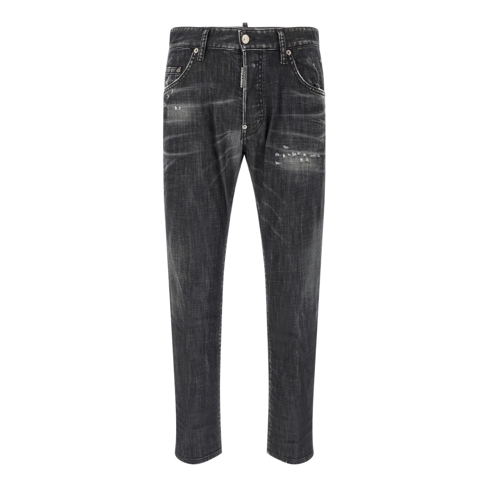 Dsquared2 Men's Gray Slim Fit Jeans, Xl, Skater Jeans