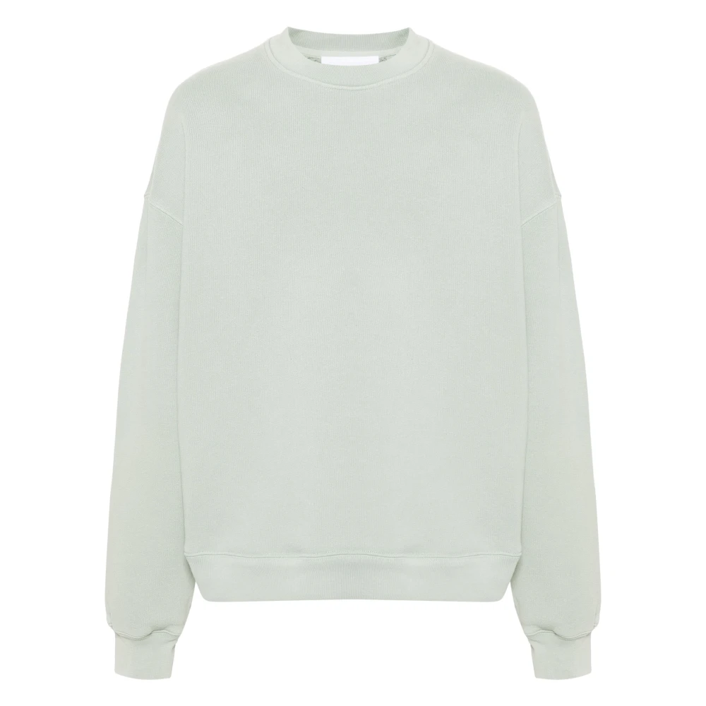 Axel Arigato Broderad Grå Sweatshirt Casual Stil Gray, Herr