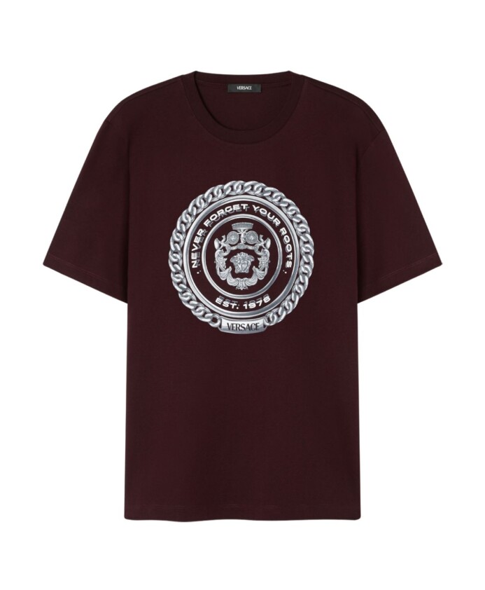 t-shirts-imprime-graphique-col-rond