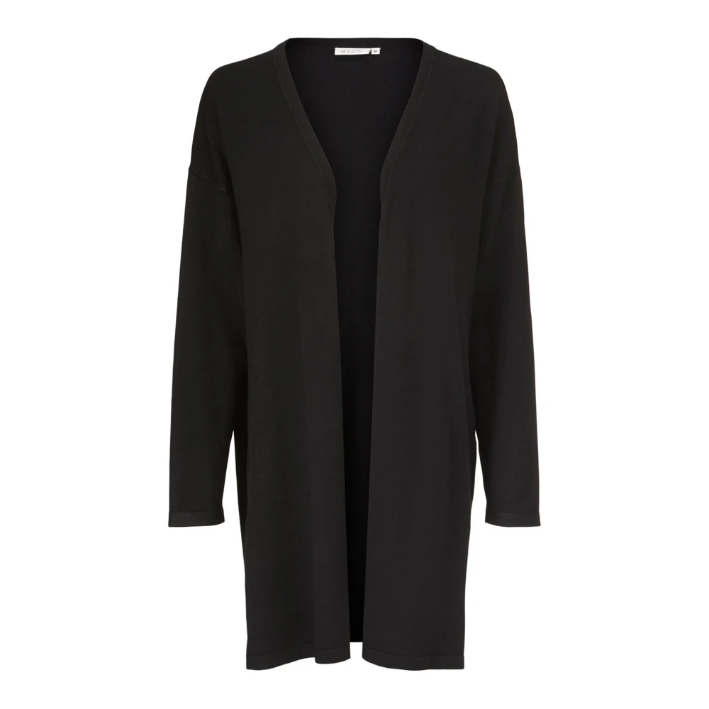 Masai Open Cardigan Lon Zwart Black Dames