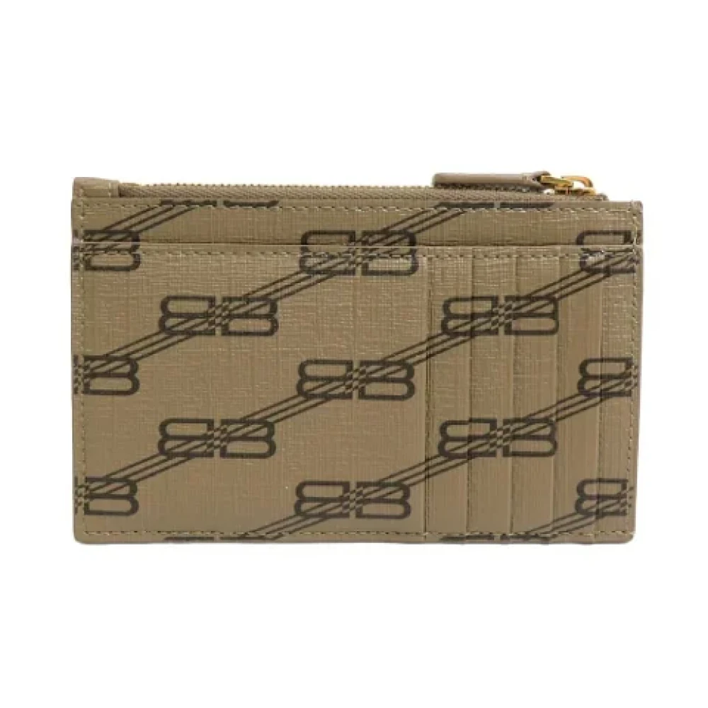 Balenciaga Vintage Pre-owned Leather wallets Brown Dames