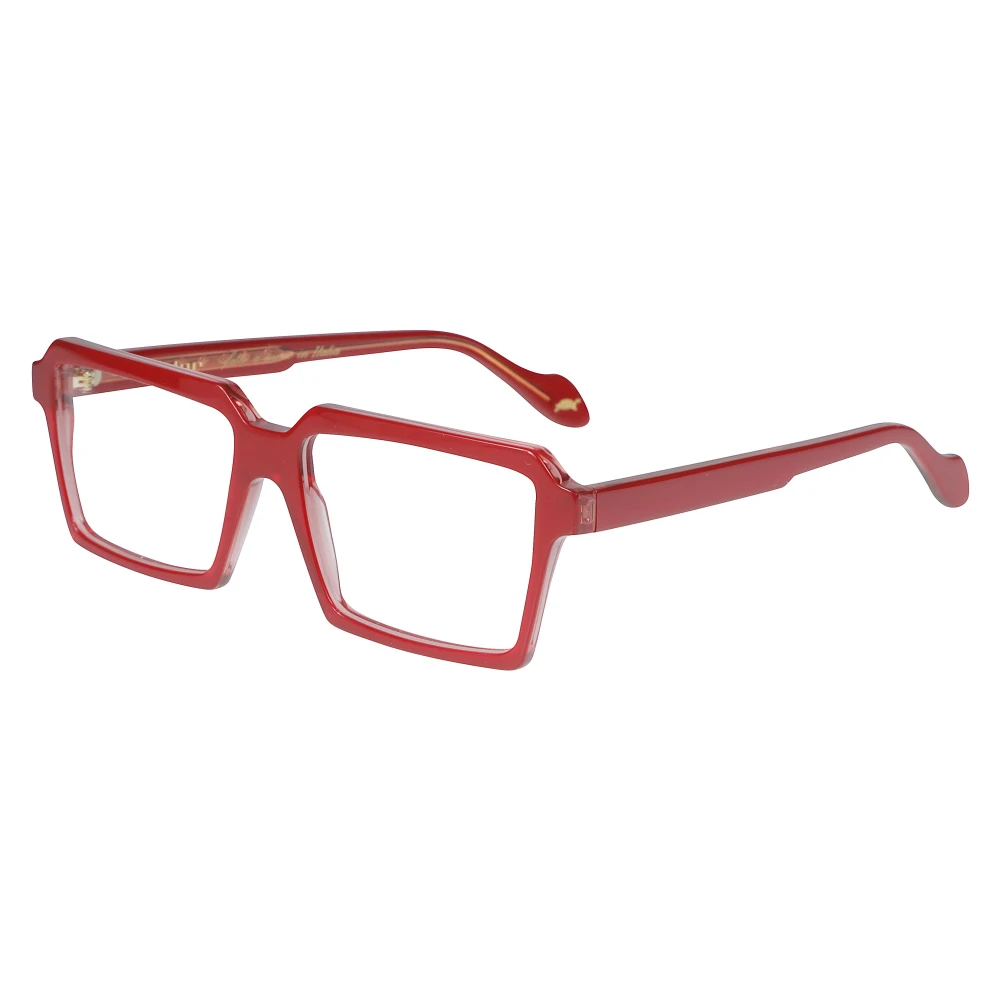 Kador Unisex Red Glasses, 54 Mm, Disko Light