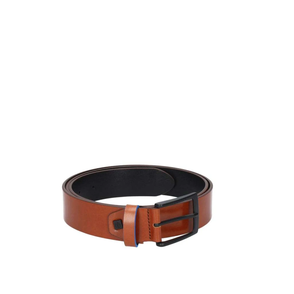 Piquadro Stijlvolle Leren Riem Brown Heren