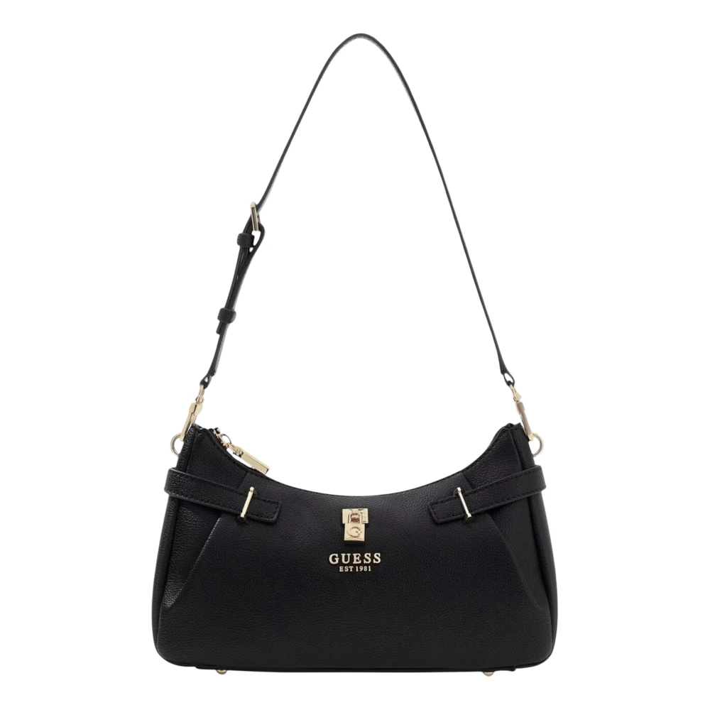 Guess Women's Black Shoulder Bags - Shoulder Bags - One Size - Bags