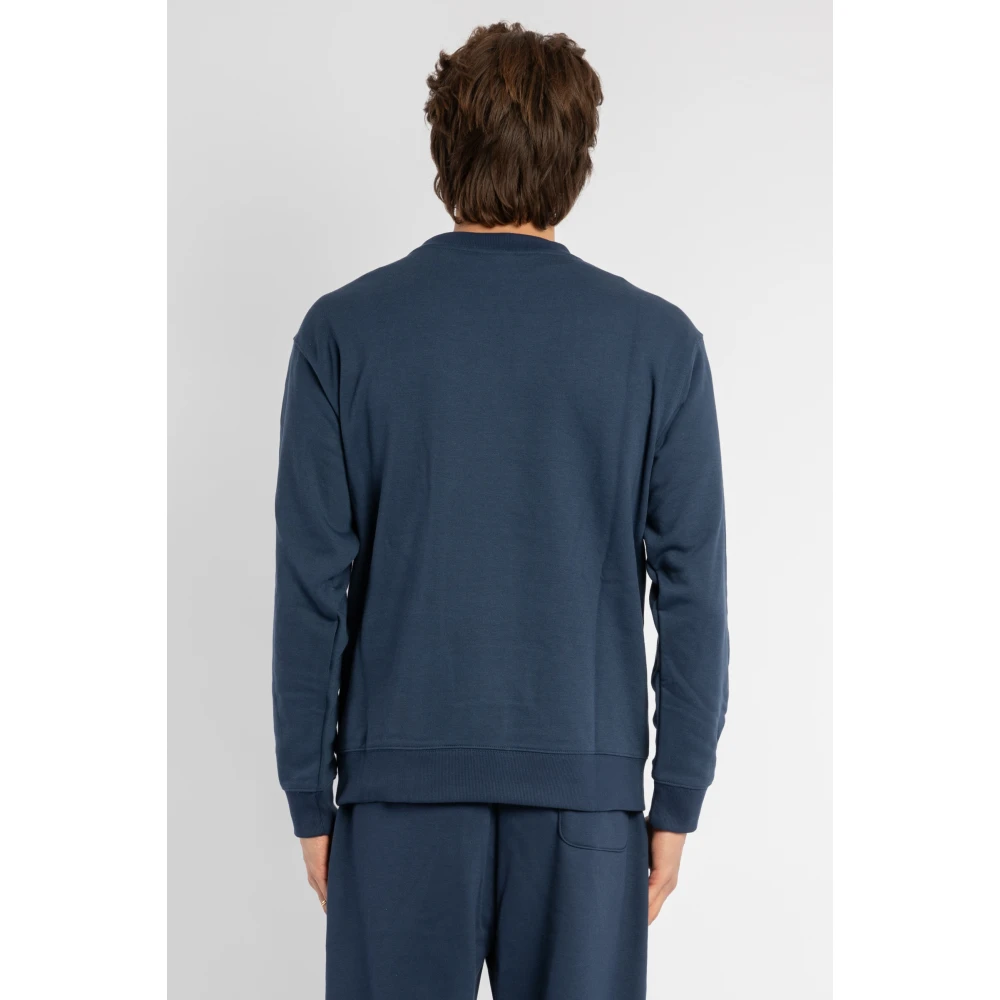 New Balance Sweatshirts Blue Heren