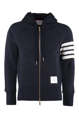 Classic Loopback 4-Bar Full Zip Hoodie