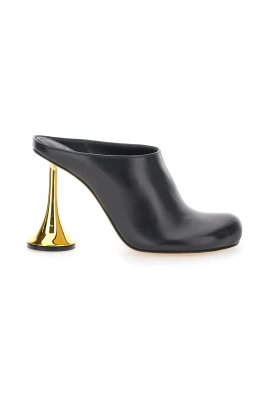 Closed Mule Heel Sandals