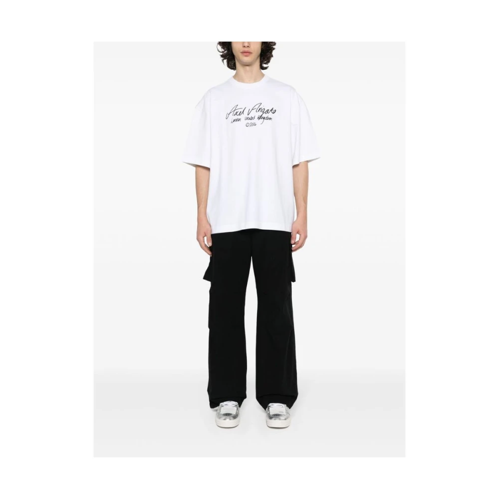 Axel Arigato Essential T-shirt met korte mouwen White Heren