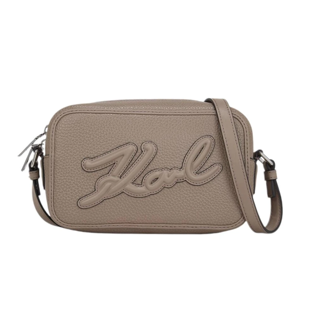Karl Lagerfeld Women's Gray Cross Body Bags, One Size, Crossbody