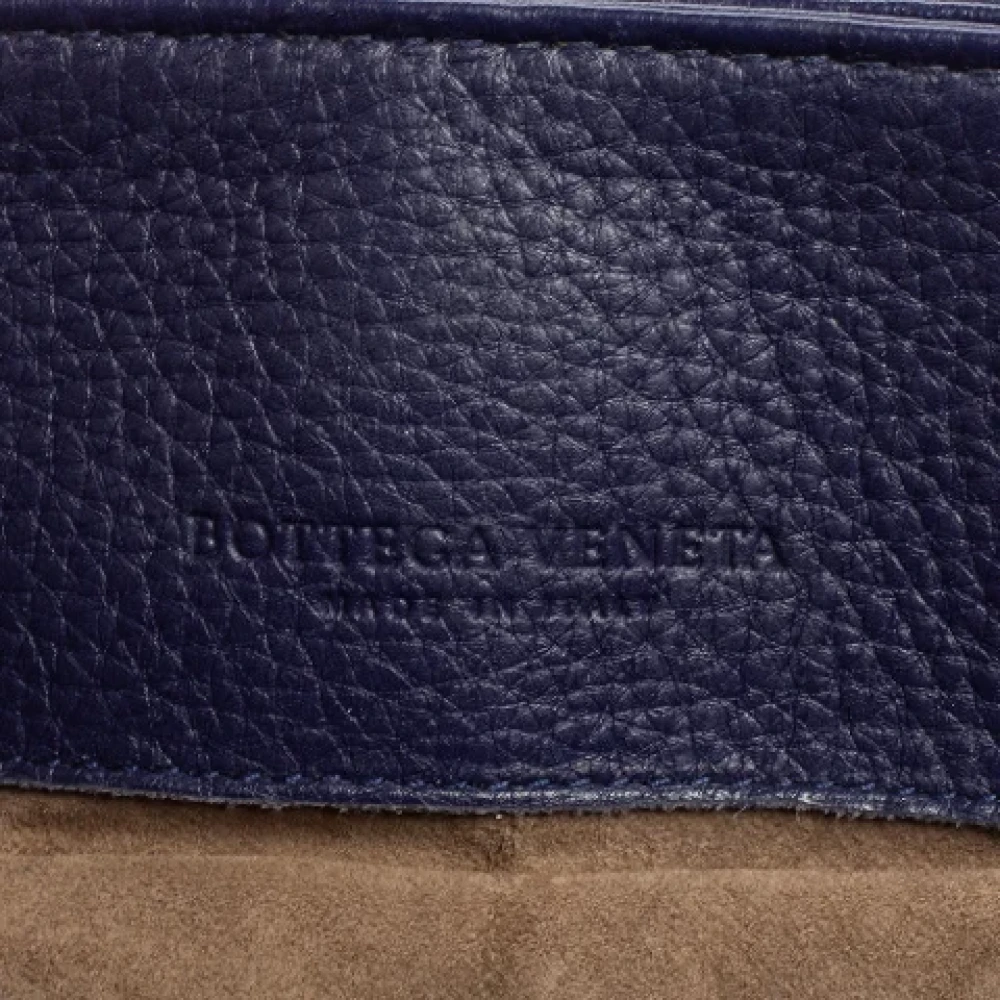 Bottega Veneta Vintage Pre-owned Leather totes Blue Dames