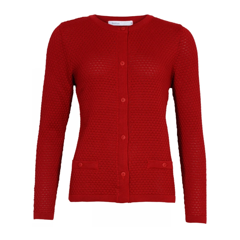 Skovhuus Red Cardigans, Female, L, Cardigan