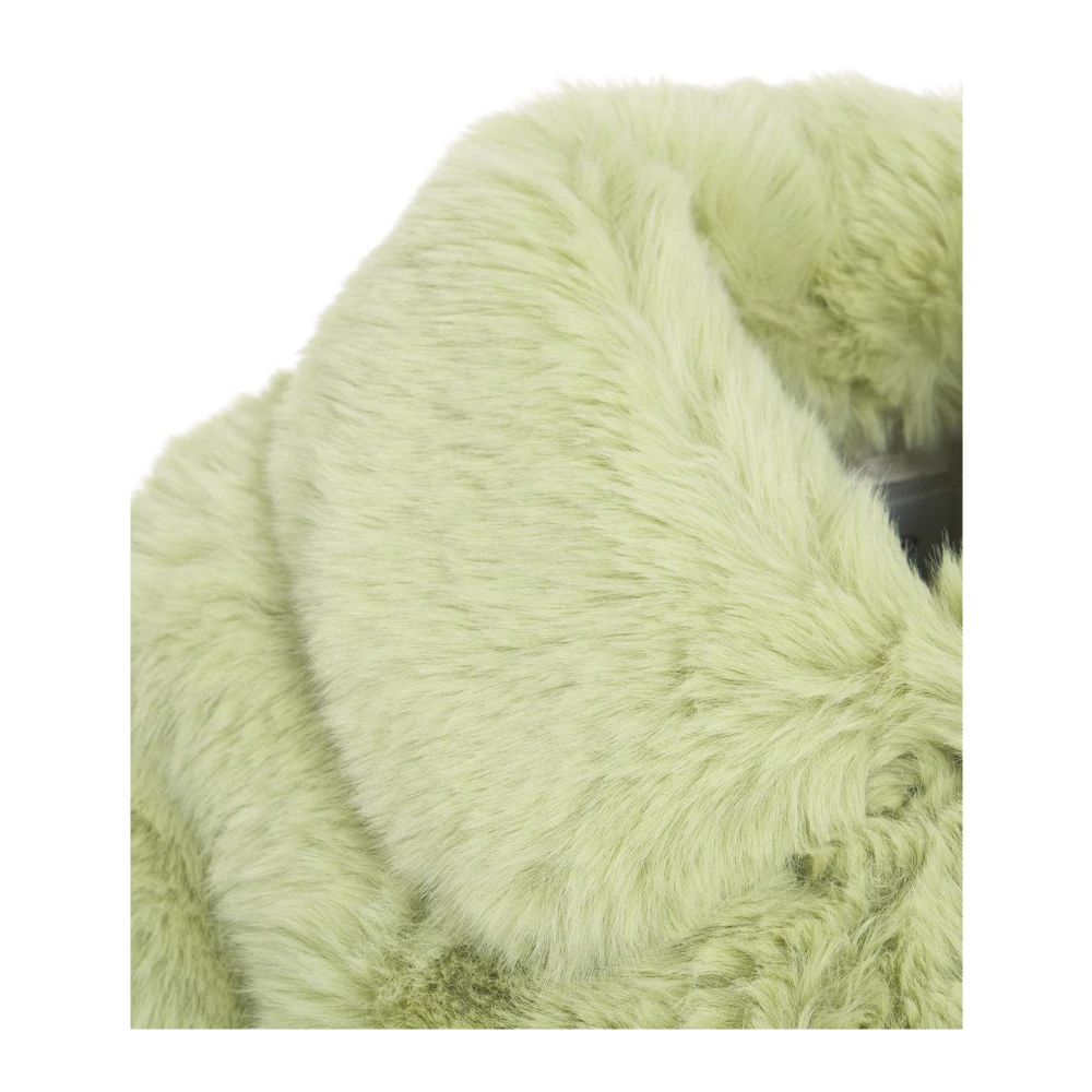 Jakke Groene Jassen Aw24 Model Hoogte 178cm Green Dames