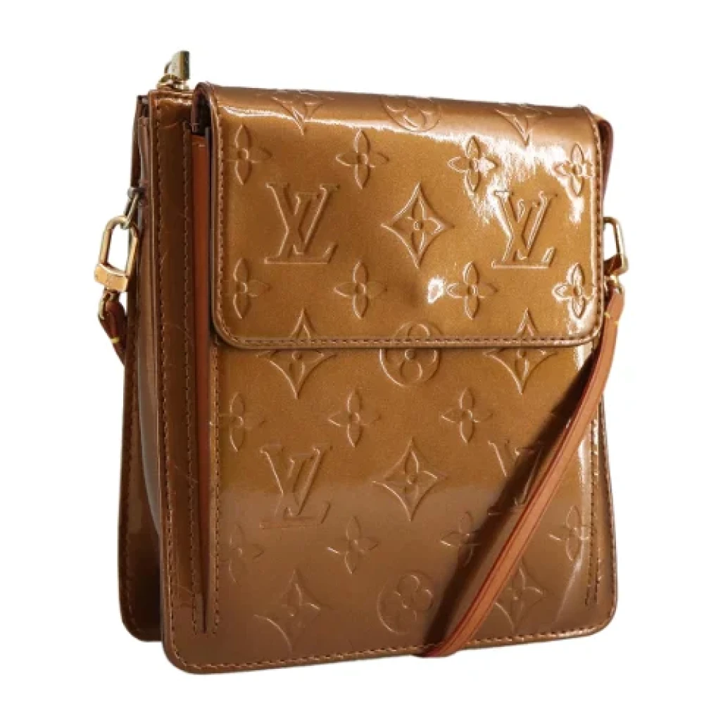 Louis Vuitton Vintage Pre-owned Leather pouches Brown Dames