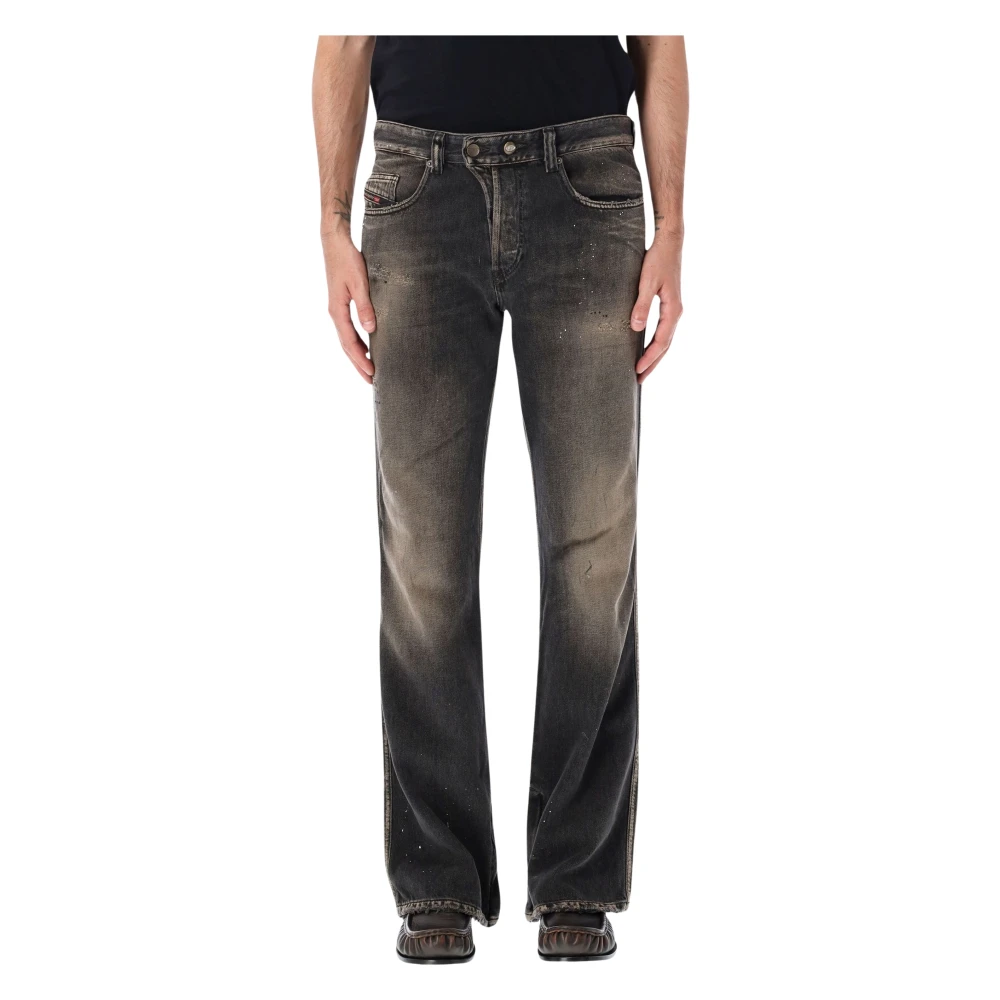 Diesel 1998 D-Buck Jeans - Male - Straight Fit Jeans - Black - W32 - Jeans