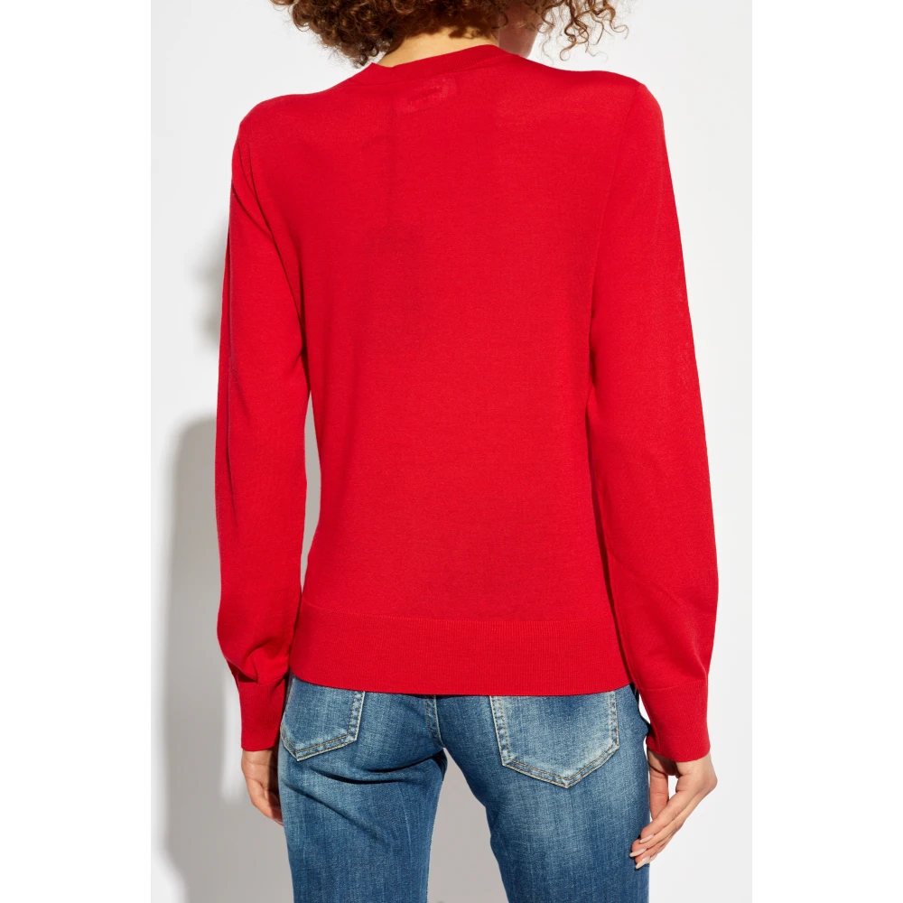 Dsquared2 Wollen trui Red Dames