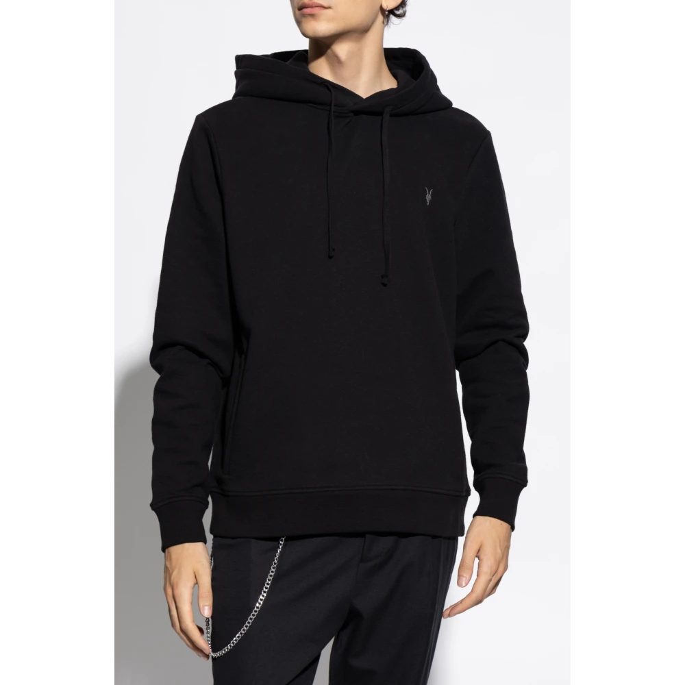 AllSaints Raven Sweatshirt Black Heren