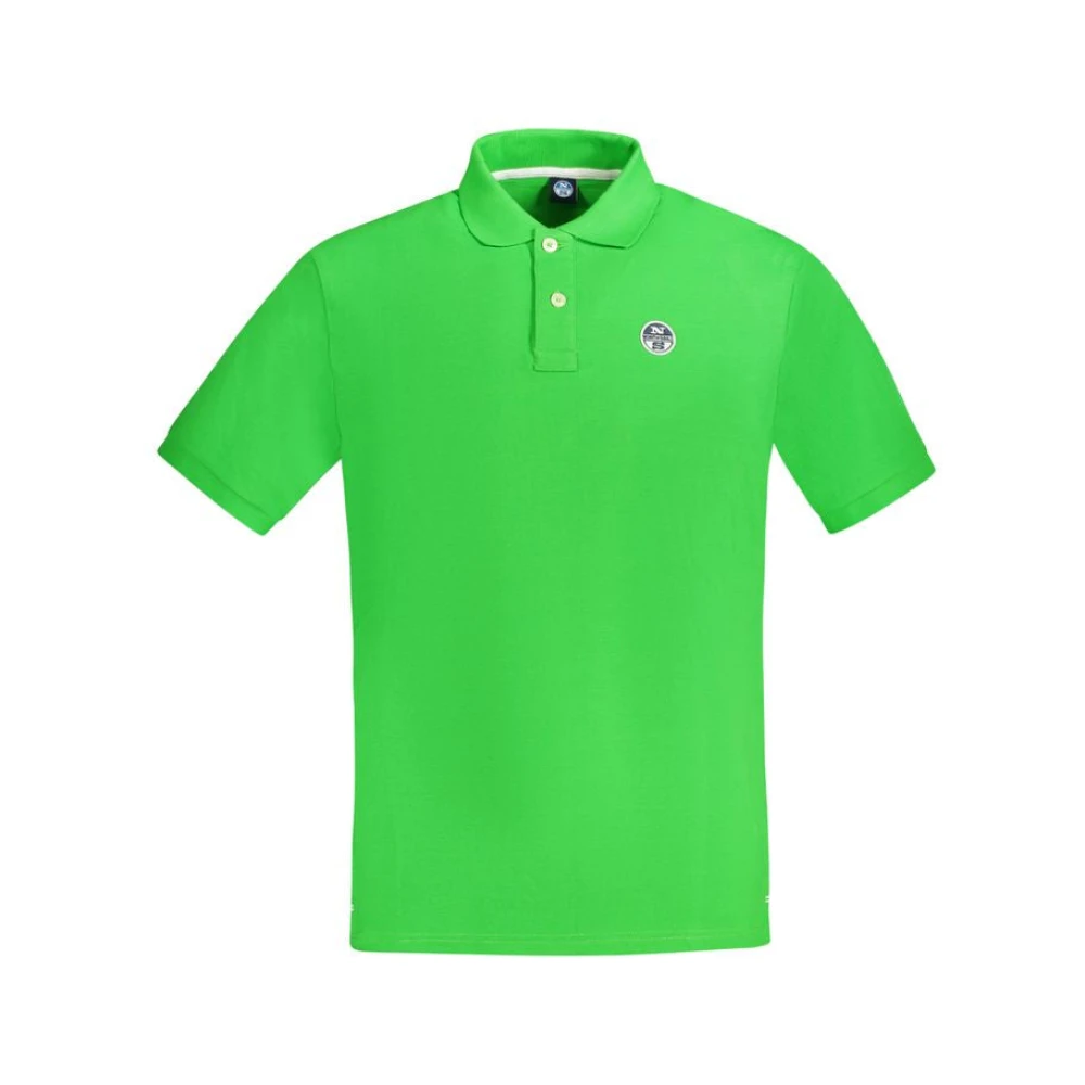 North Sails Groen Katoenen Poloshirt Green Heren