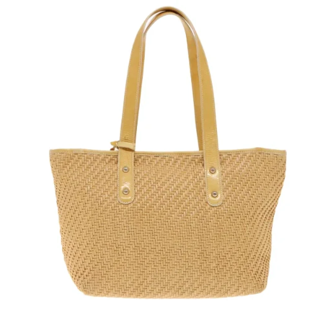 Bally Pre-owned Wool shoulder-bags Beige Dames