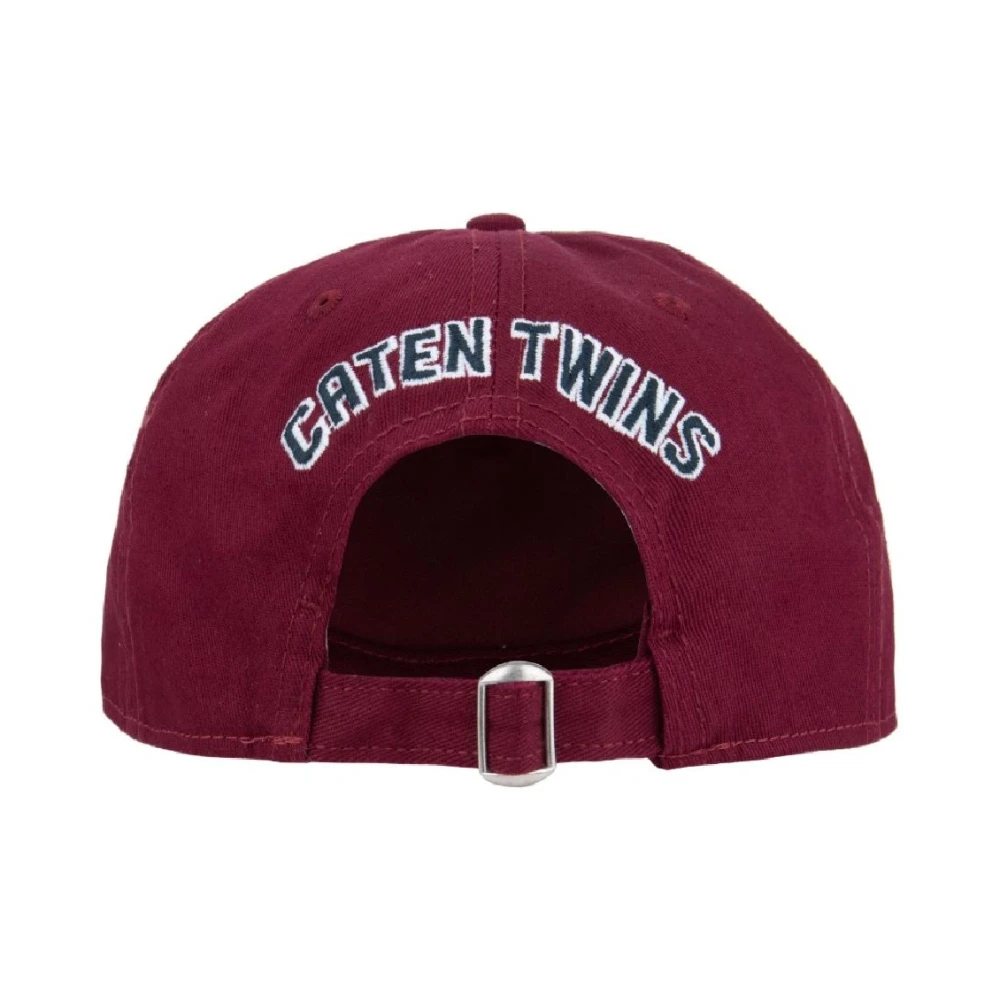 Dsquared2 Logo Patch Baseball Cap Fibbia Red Unisex