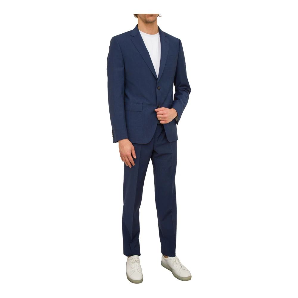 Hugo Boss Stijlvolle BLU Suits voor Mannen Blue Heren