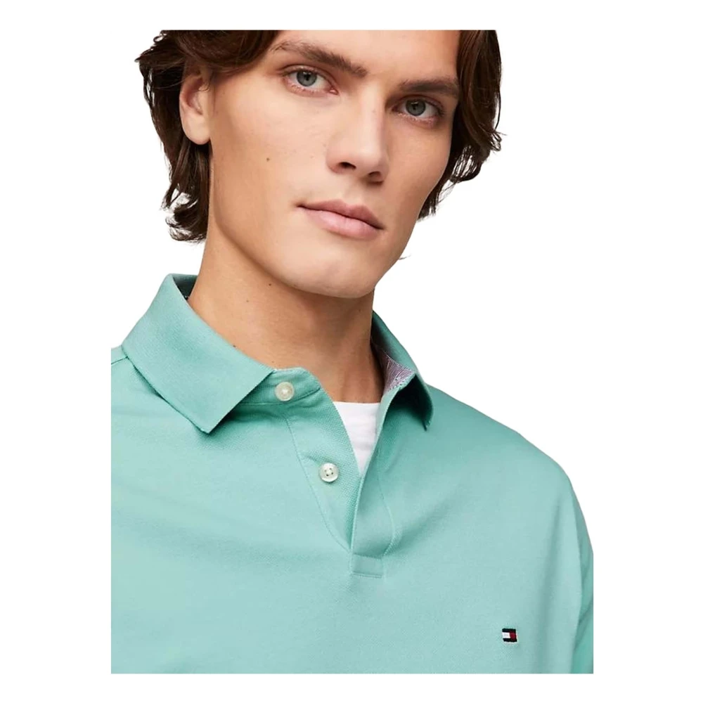 Tommy Hilfiger Polo met korte mouwen Blue Heren