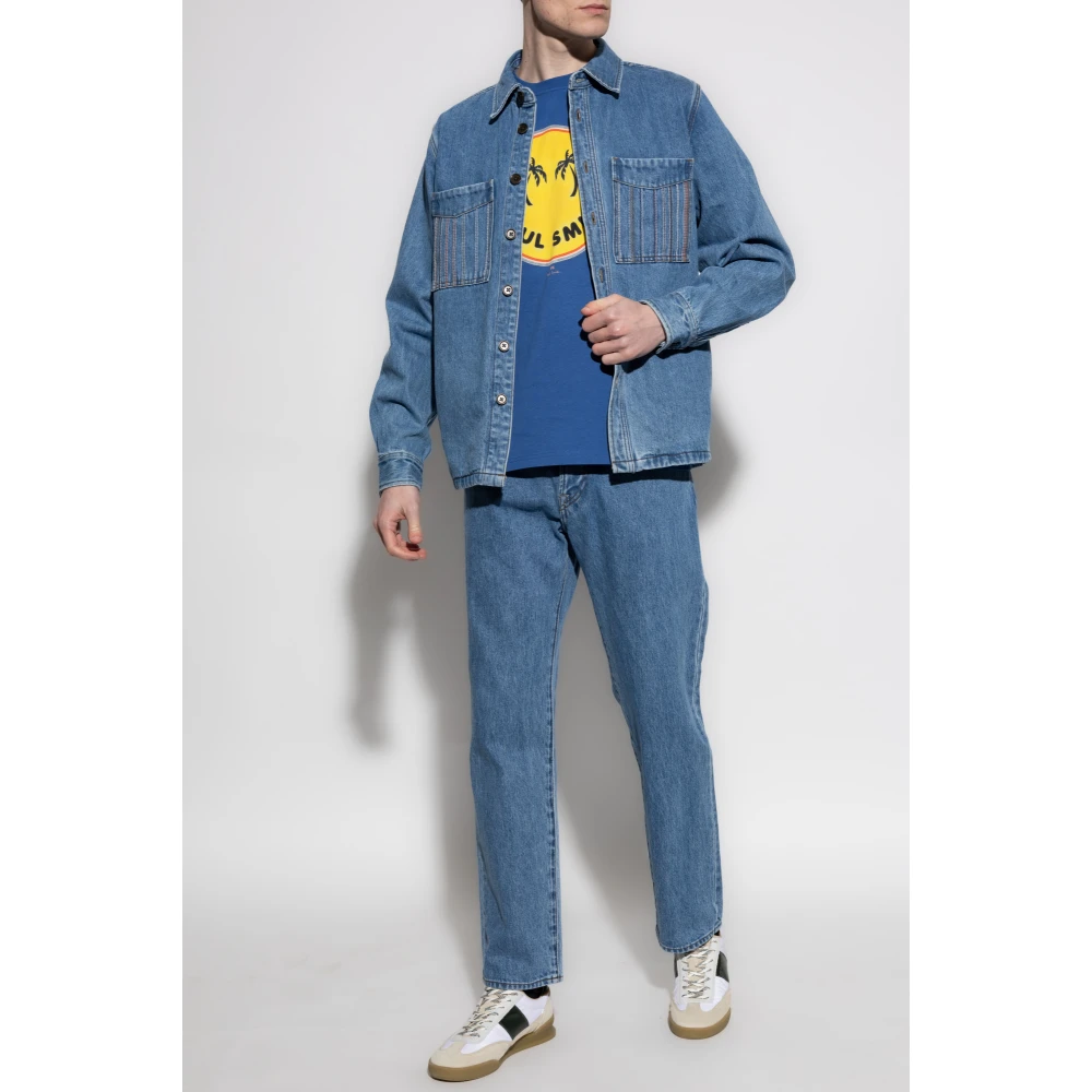 PS By Paul Smith T-shirt met print Blue Heren