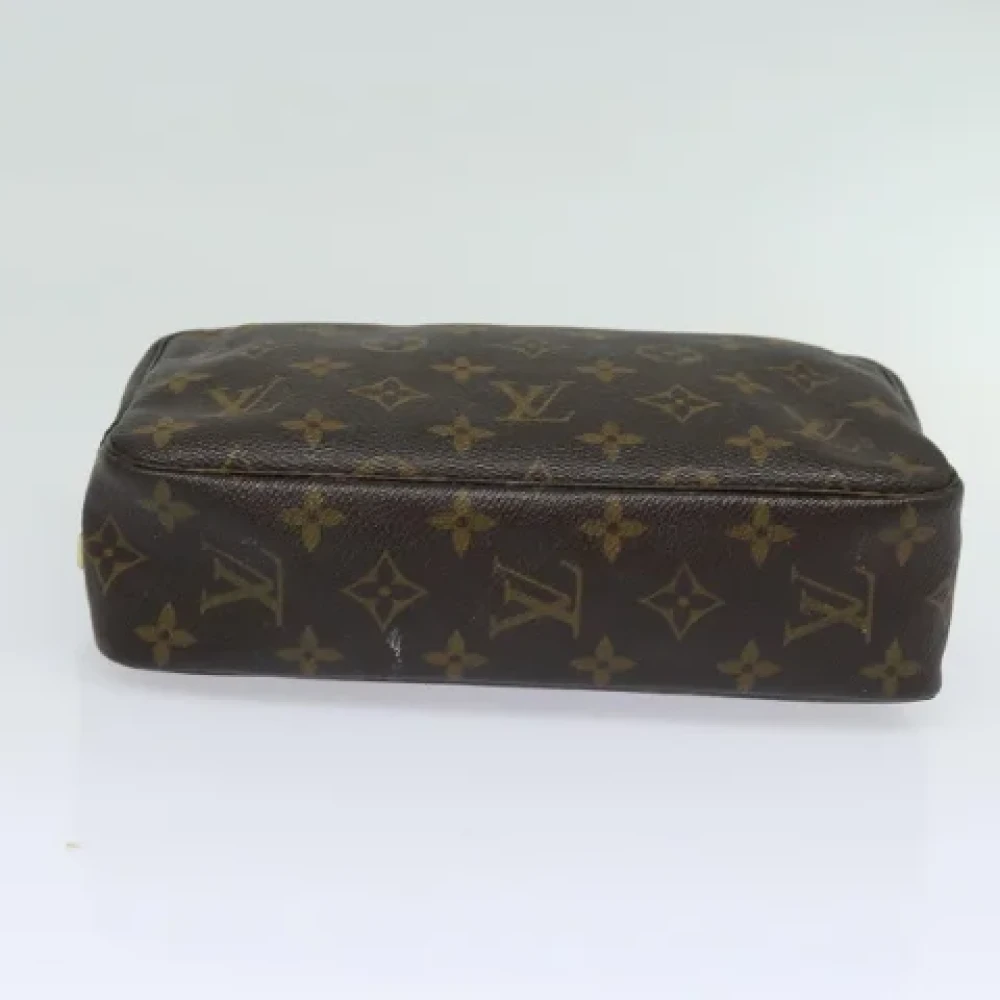 Louis Vuitton Vintage Pre-owned Canvas clutches Brown Dames