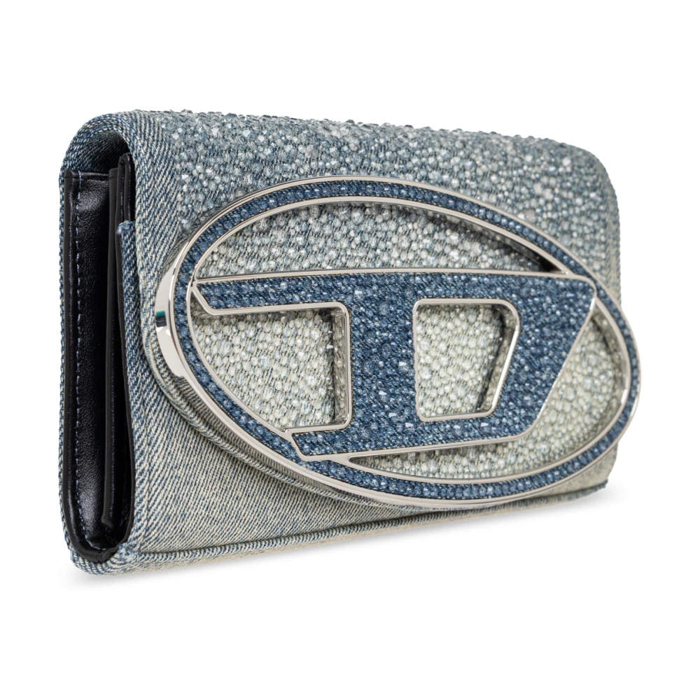 Diesel Riemportemonnee 1DR Blue Dames