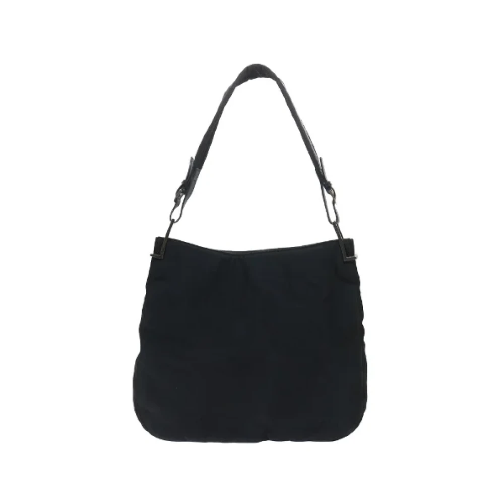 Gucci Vintage Pre-owned Nylon gucci-bags Black Dames