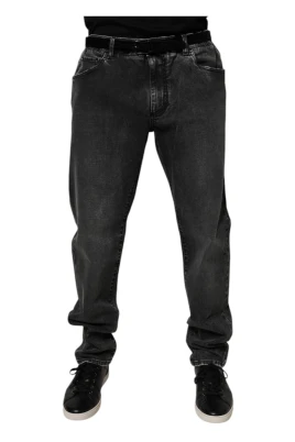 Svart Skinny Denim Jeans
