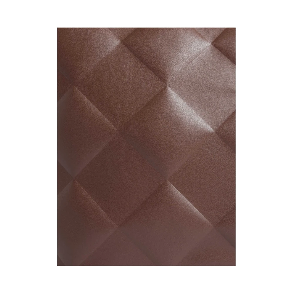 Calvin Klein Bruine Diamant Quilt Shopper Handtas Brown Dames