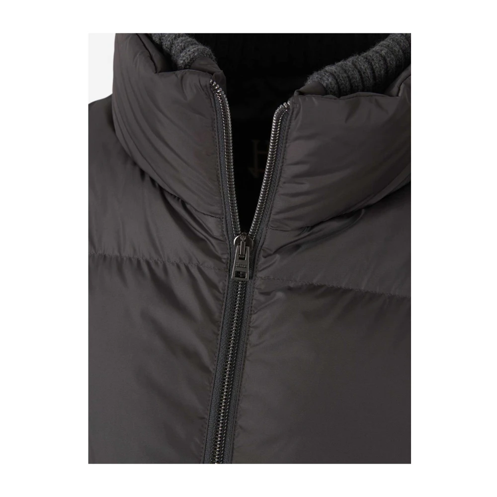 Herno Tech Polar Jacket Brown Heren