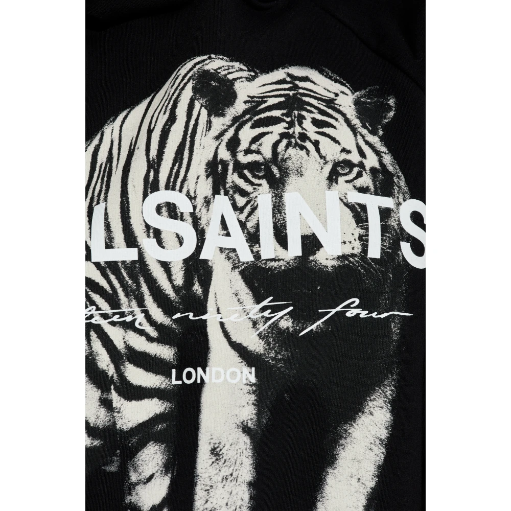 AllSaints Kit hoodie Black Dames