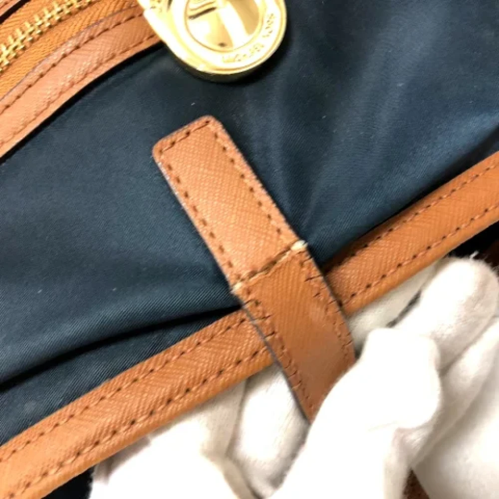 Michael Kors Pre-owned Fabric shoulder-bags Blue Dames