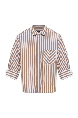 Lucia Stripe Poplin Shirt