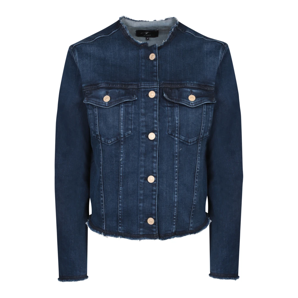 7 For All Mankind Spijkerjas voor dames Blue Dames