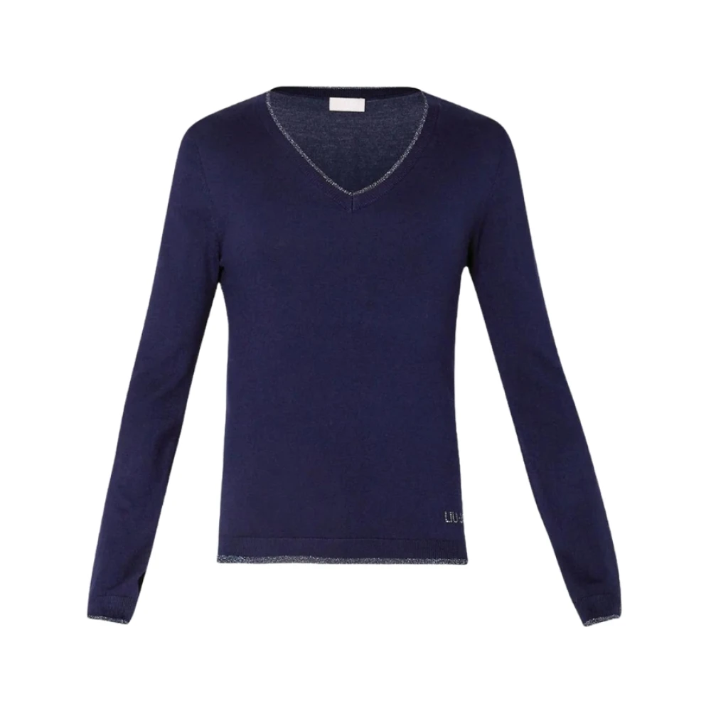 Knitwear > V-neck Knitwear - - Liu Jo - Modalova
