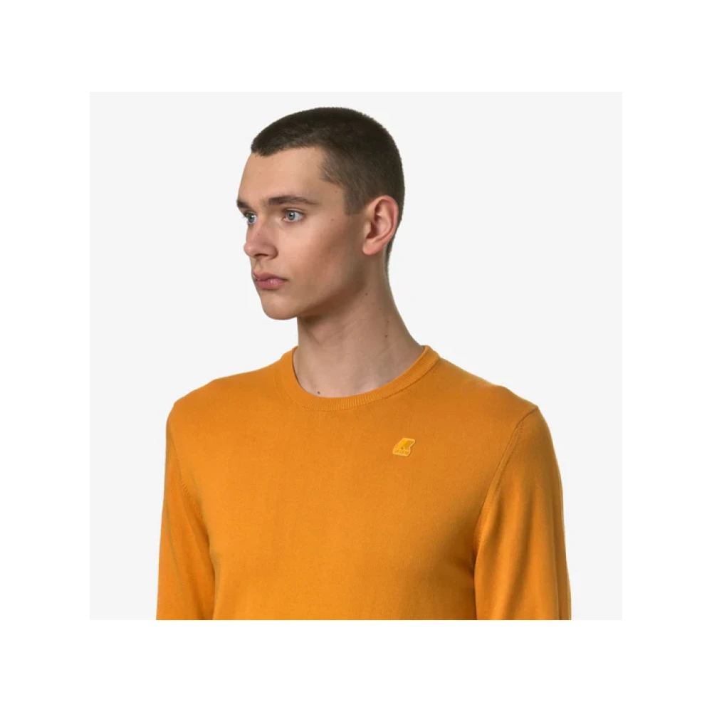 K-way Sweatshirts Orange Heren
