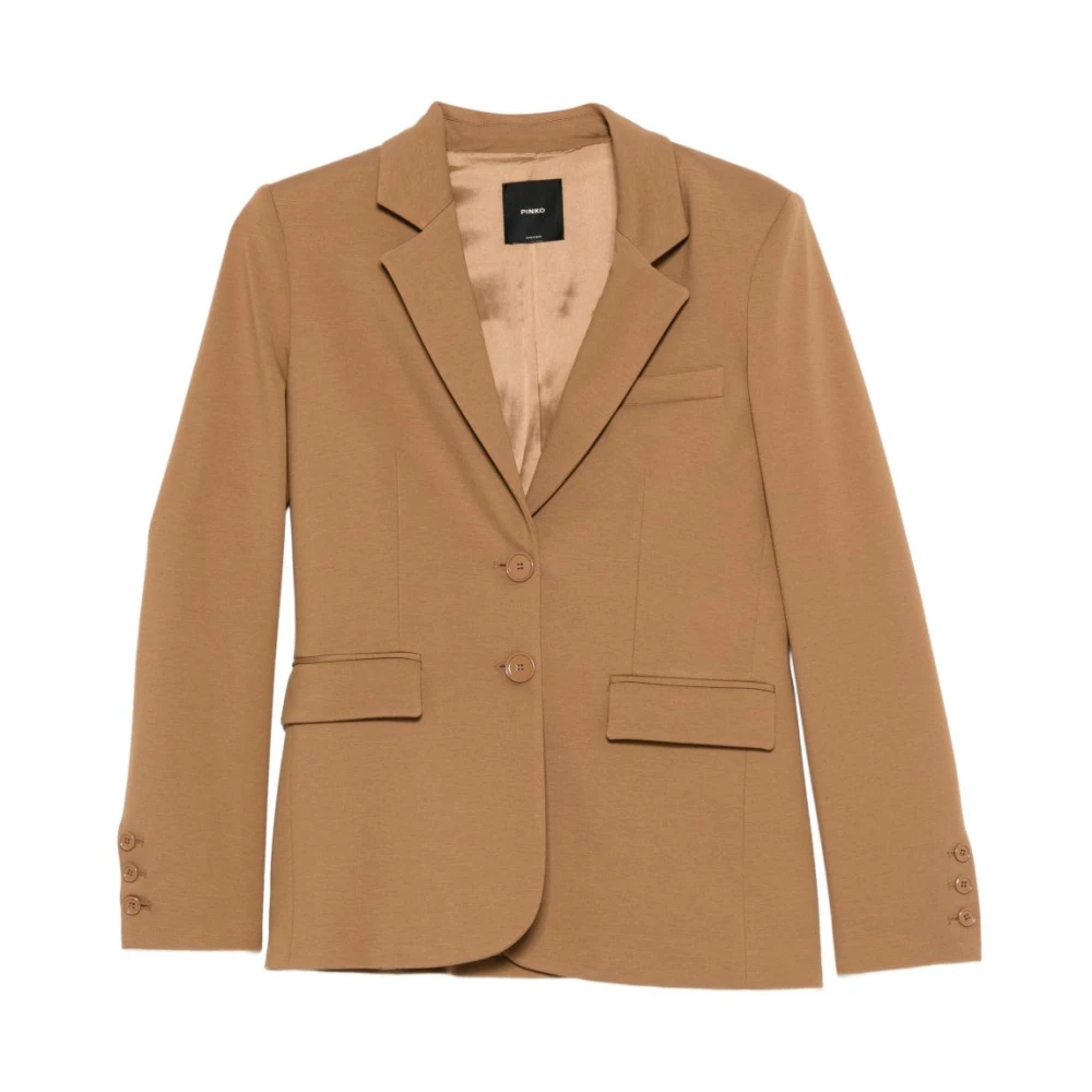 Pinko Women's Beige Jacket For - Blazers - S - Jackets
