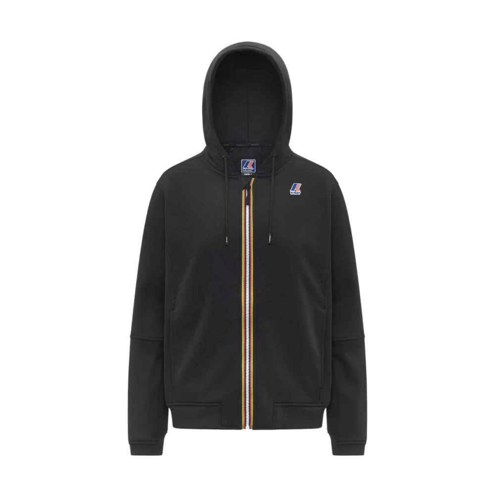 K-Way Uomo Nero Felpe, Xl, New,