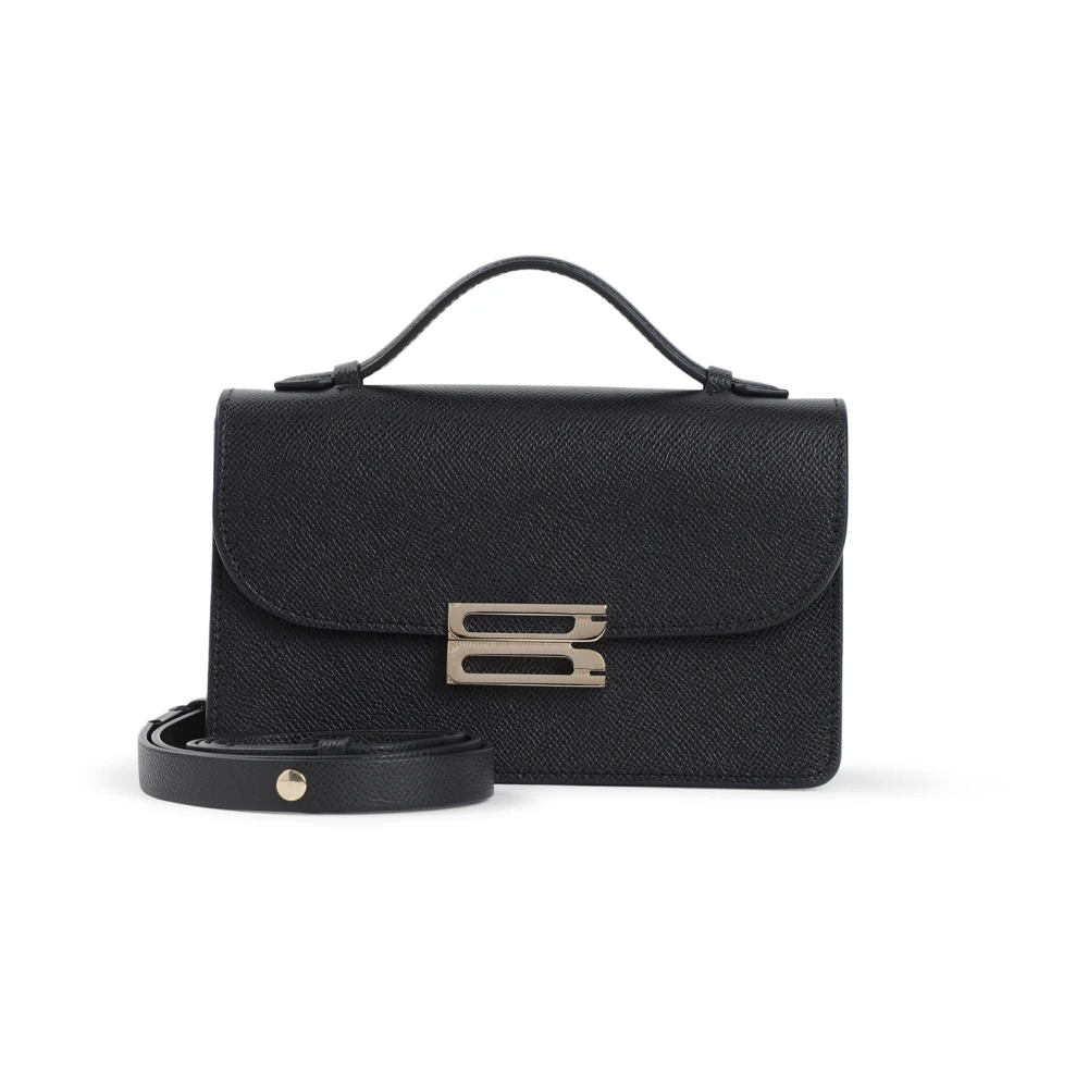 Victoria Beckham Zwarte schoudertas voor vrouwen Black Dames
