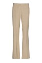 pantalon-evase-camel-en-tissu-fil-a-fil