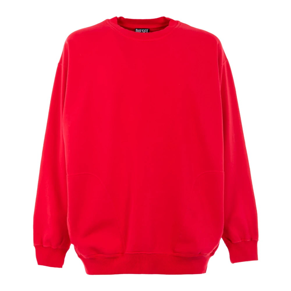 Diesel Sportieve Rode Dames Sweatshirt Red Dames