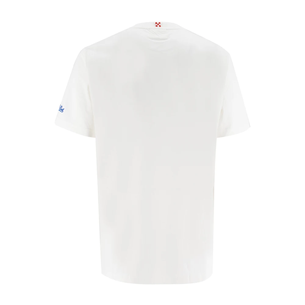 MC2 Saint Barth Katoenen T-shirt met print White Heren