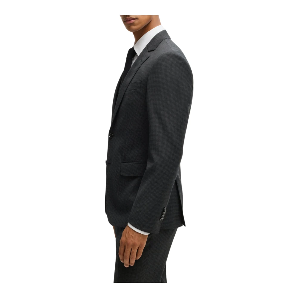 Boss Elegant Zwart Thuis Vest Set Black Heren