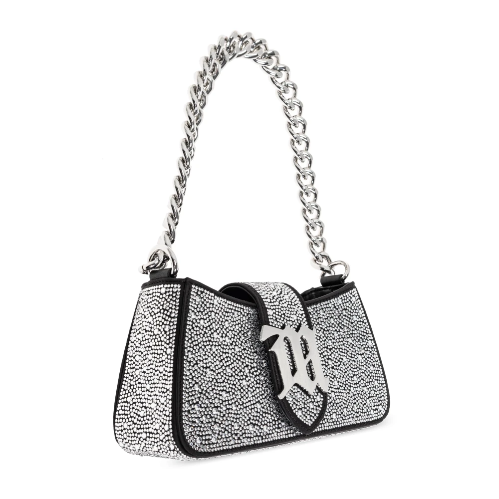 Misbhv Handtas Crystal Mini Gray Dames