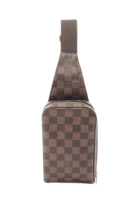Pre-owned Geronimos Damier Midjeväska